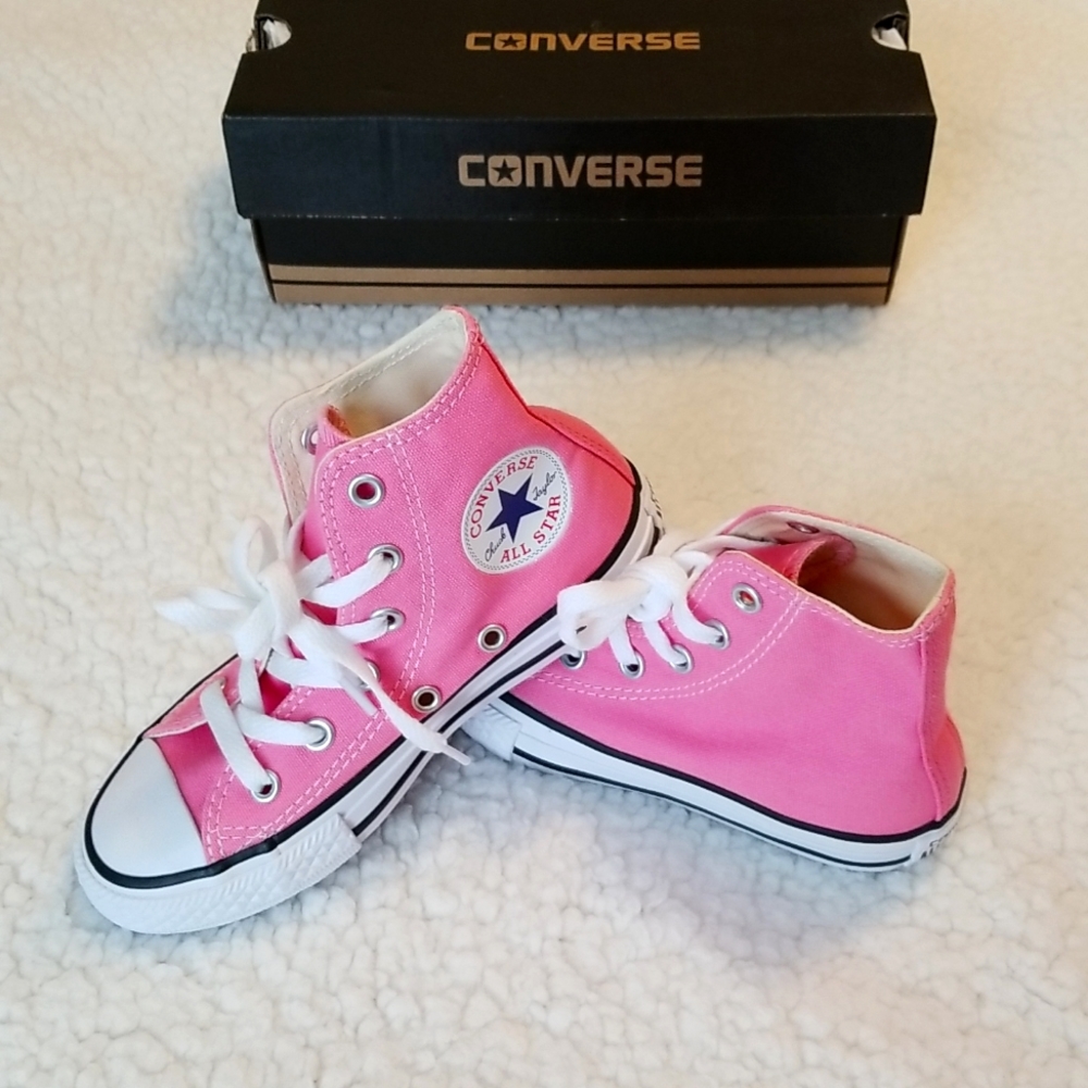 Little Kid's Chuck Taylor - All Star Classic Pink Converse High Tops